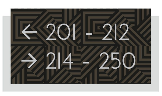 Navigating Apartments Easily: A Guide to Apartment Numbering and Corridor Directional Signs
