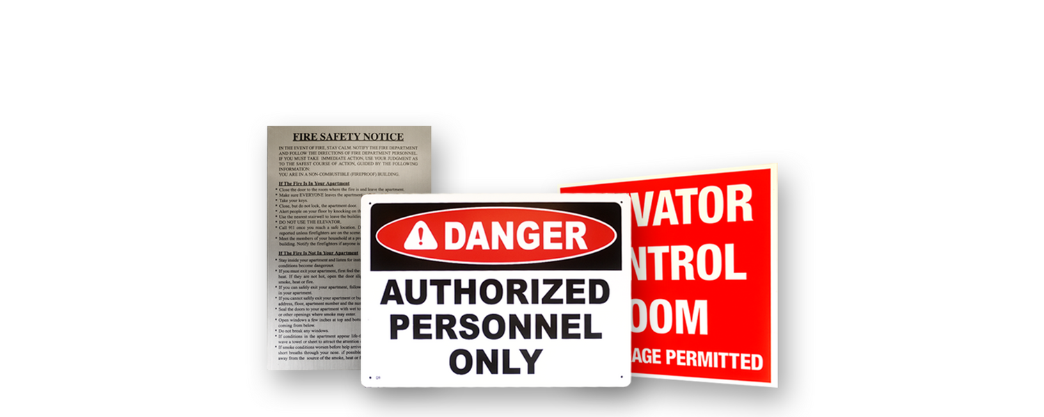 Sign Contractor, Construction Signs, tco signs, restroom signs, fdny signs, NYC dob signs, DOB signs, sign manufacturer, sign design, sign installation, commercial signage, architectural signage, ADA signs