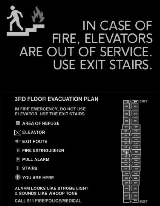 Elevator Egress Map Signage: A Crucial Element of Emergency Preparedne ...