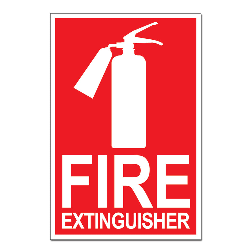 Fire Extinguisher Safety Sign |FDNY Sign | Fire Safety Sign | Sign Guy ...