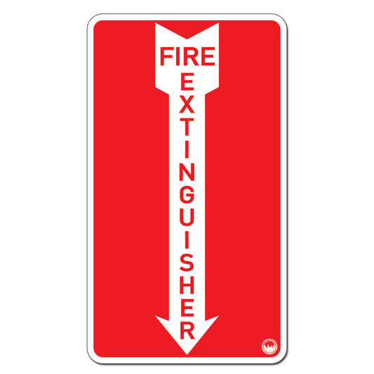 Fire Extinguisher with Arrow Sign | FDNY Sign