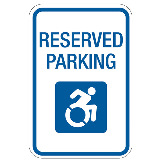 Reserved Parking Sign | Handicap Parking Sign | ADA Signs